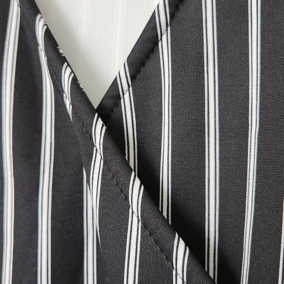 Black and White Striped Dress - Rebel Sugar - Picture 6 of 8